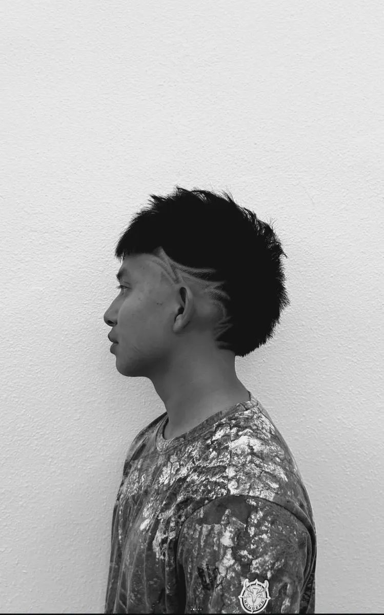 Side profile haircut